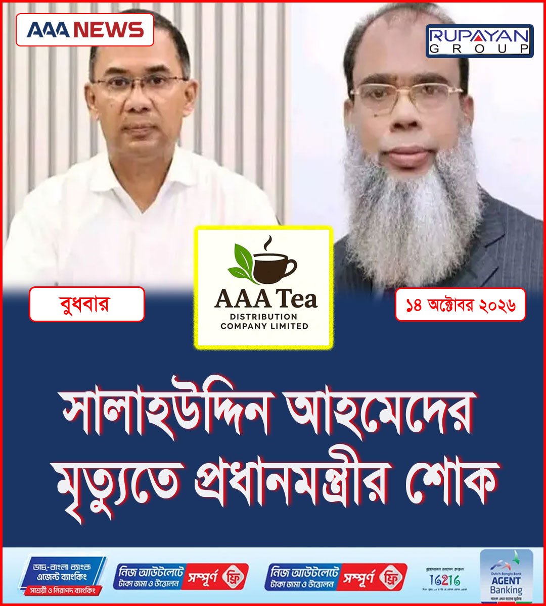 সালাহউদ্দিন আহমেদের মৃত্যুতে প্রধানমন্ত্রীর শোক